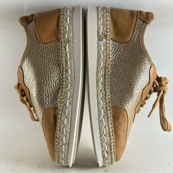 Kanna Combi Womens Espadrille Shoes Leather Sneakers Brown Size EU 36 US 5.5 - Picture 5 of 7